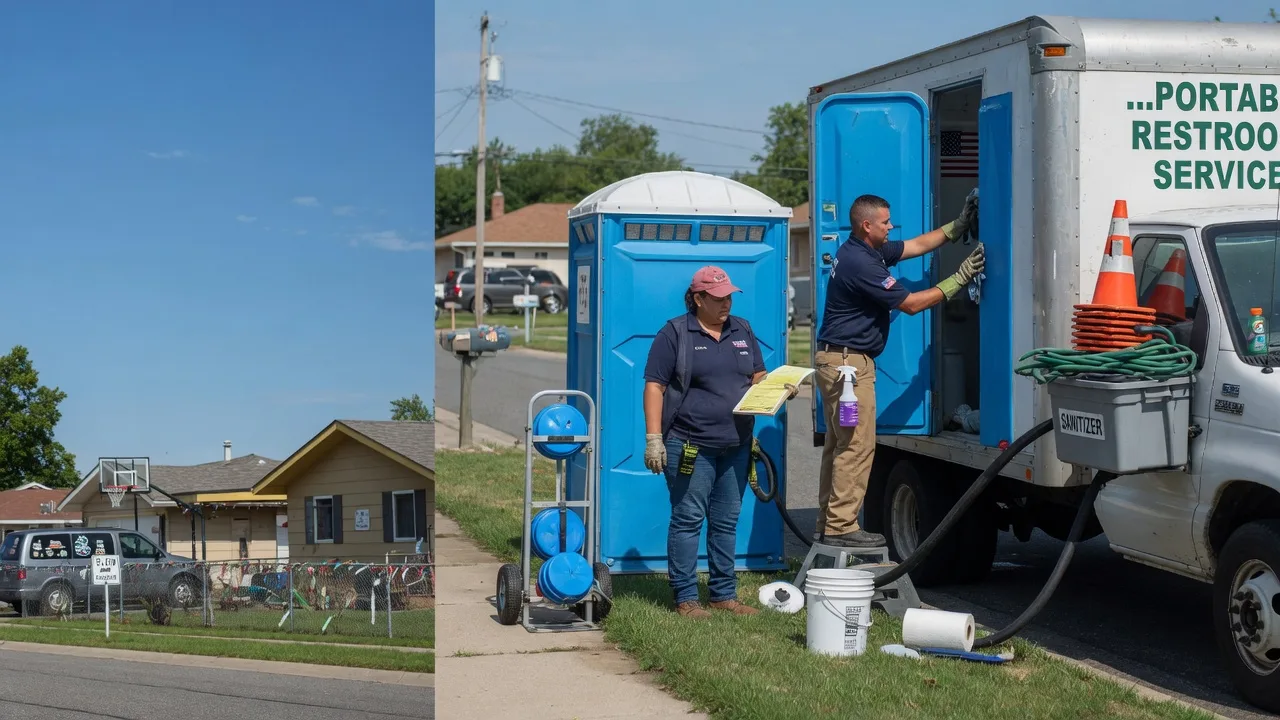 Portable Toilet Rental in Nickerson, KS near me